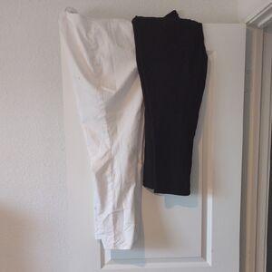 Two Pairs Of Pants Set Euc